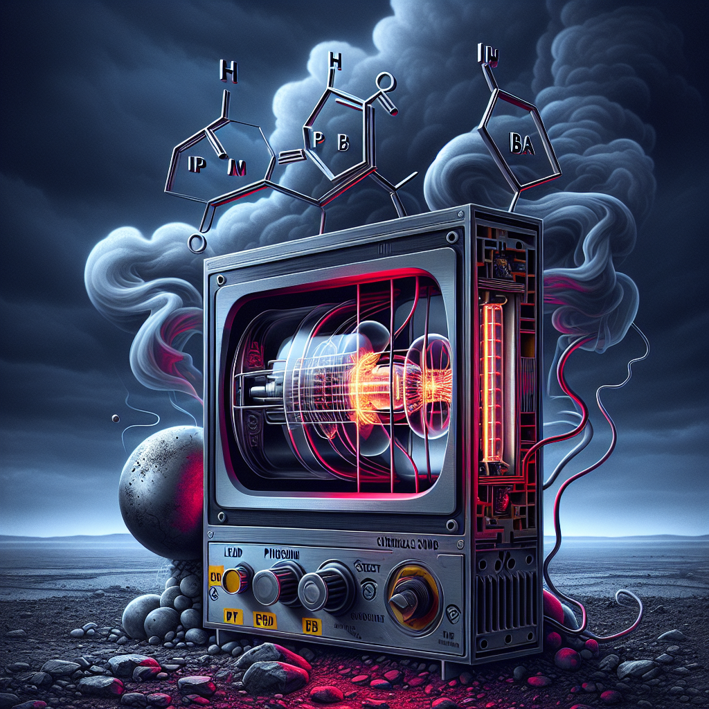 What are the toxic materials in CRTs?