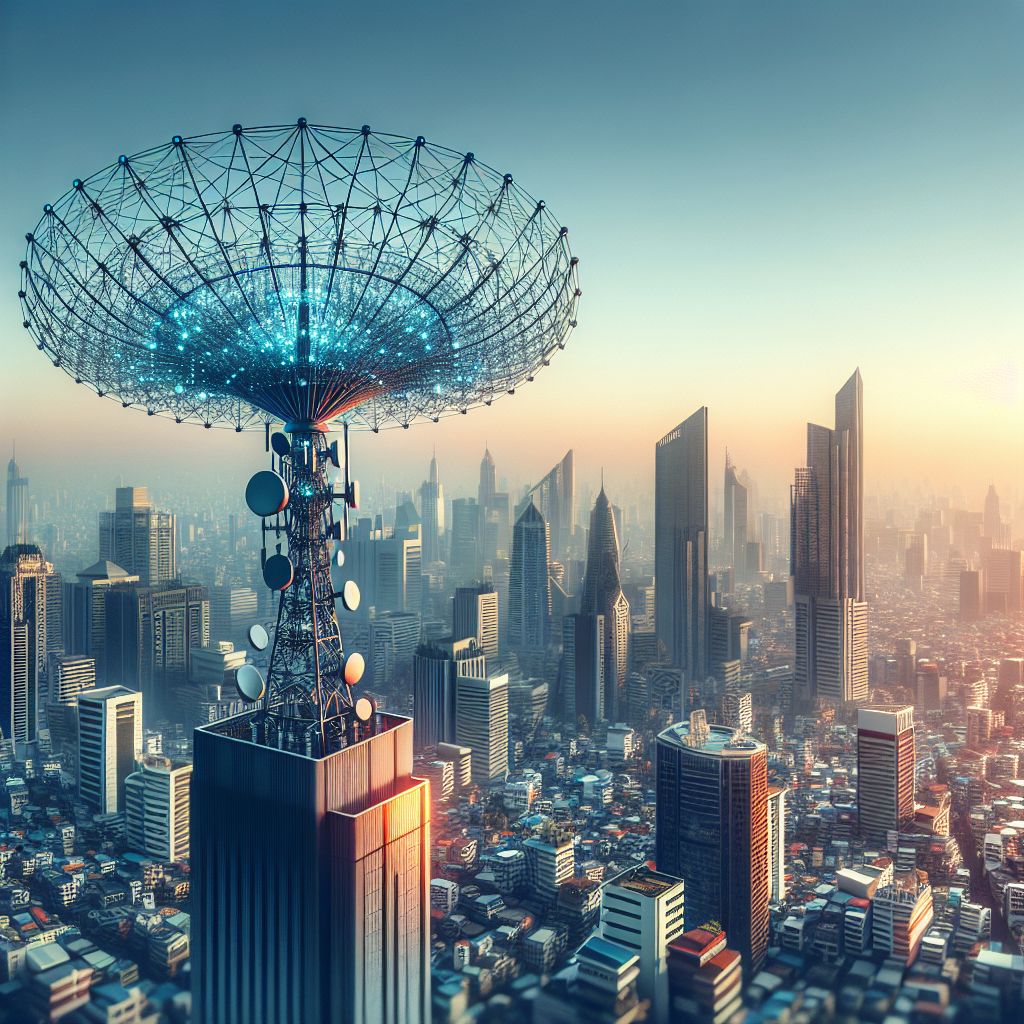 How do you optimize a network antenna for high-density areas?