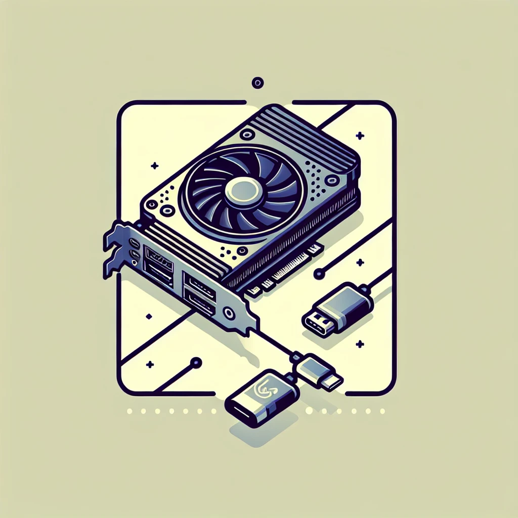 Why are some GPUs designed with USB-C ports?