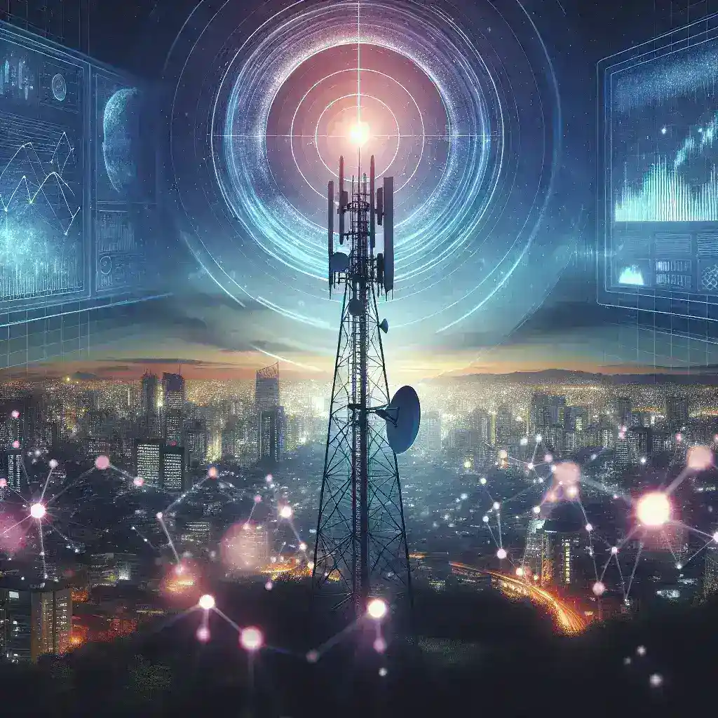 How do you monitor the performance of a network antenna?