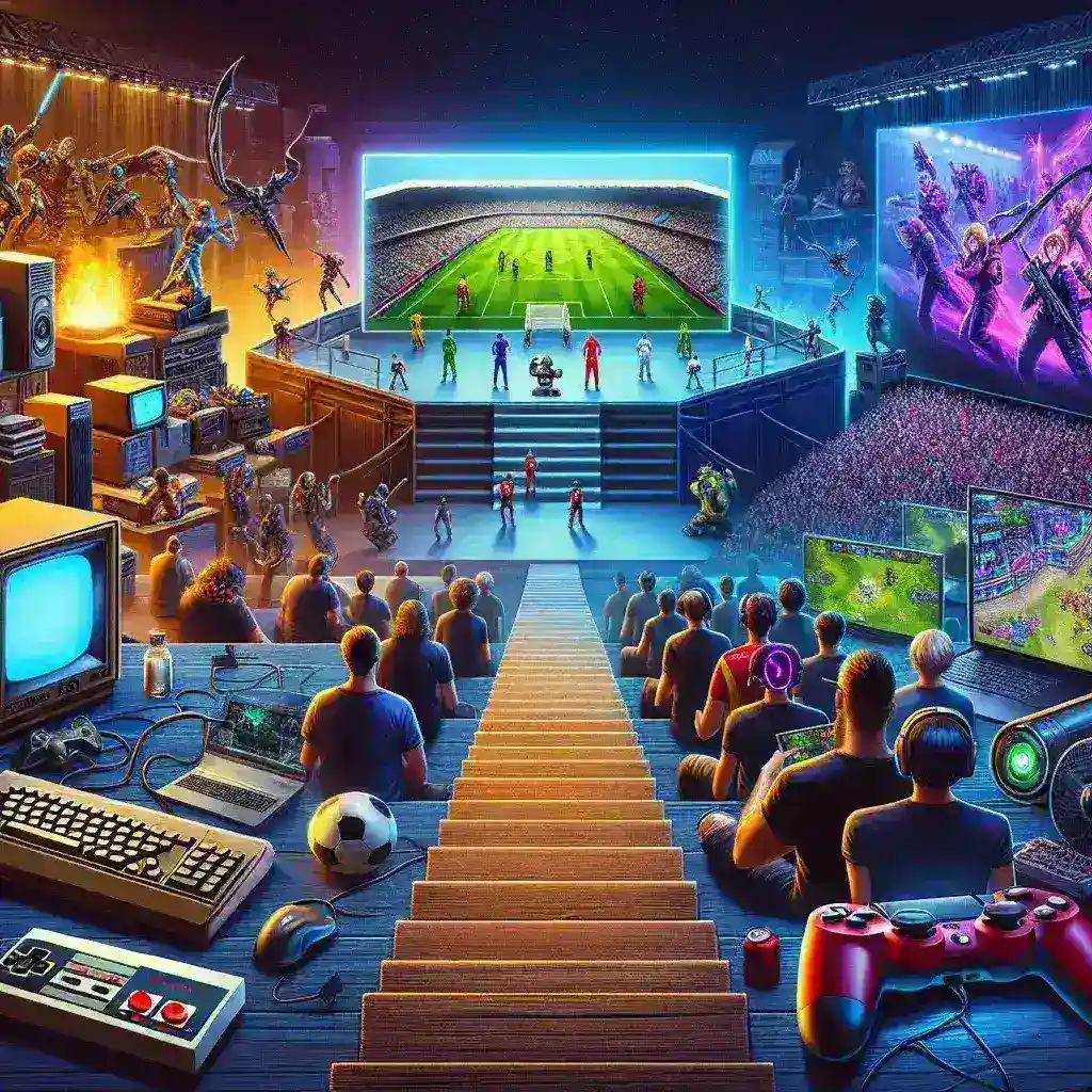 The Evolution of E-Gaming: From Casual Gaming to Professional Esports