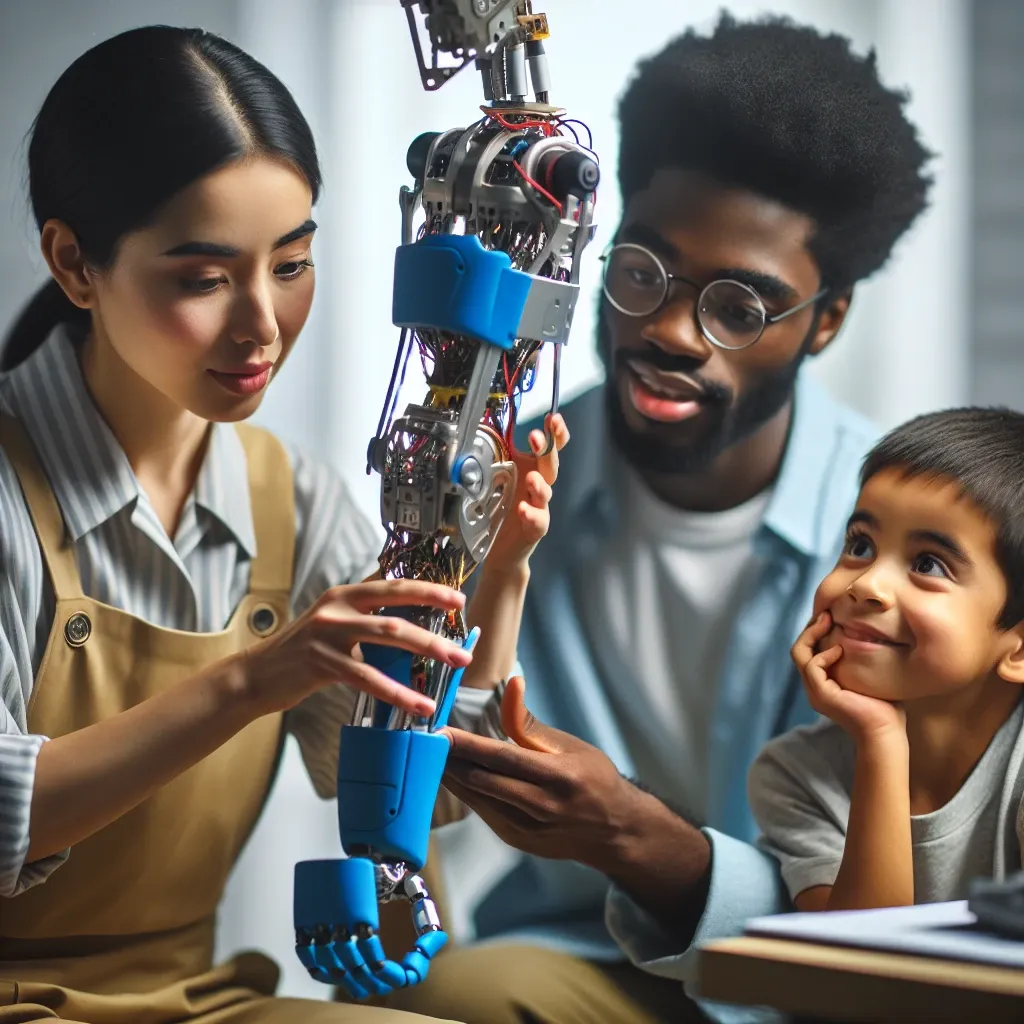 Robotics Teams Using AI to Create Adaptive Limbs for Growing Child Amputees